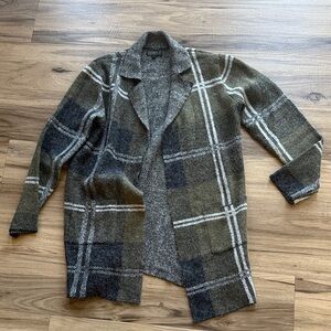 Joseph A Gray Textured Knit Sweater -Size Large